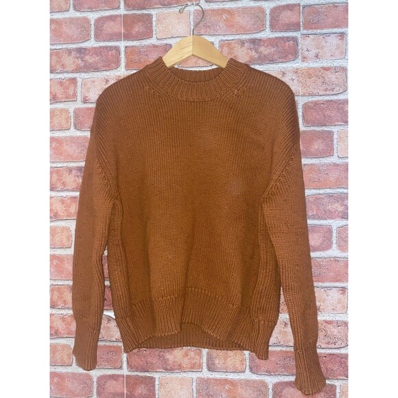 Mansur Gavriel Wool Oversized Crewneck, Retail $395 - Picture 4 of 10